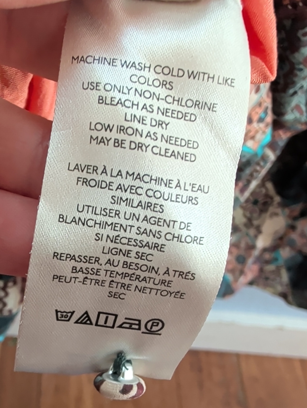 By Anthropologie Peregrine Boho Printed Maxi Dress with Turquoise Accents - Picture 10 of 13
